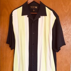 Nat Nast Men Short Slv Shirt Original M Excellent